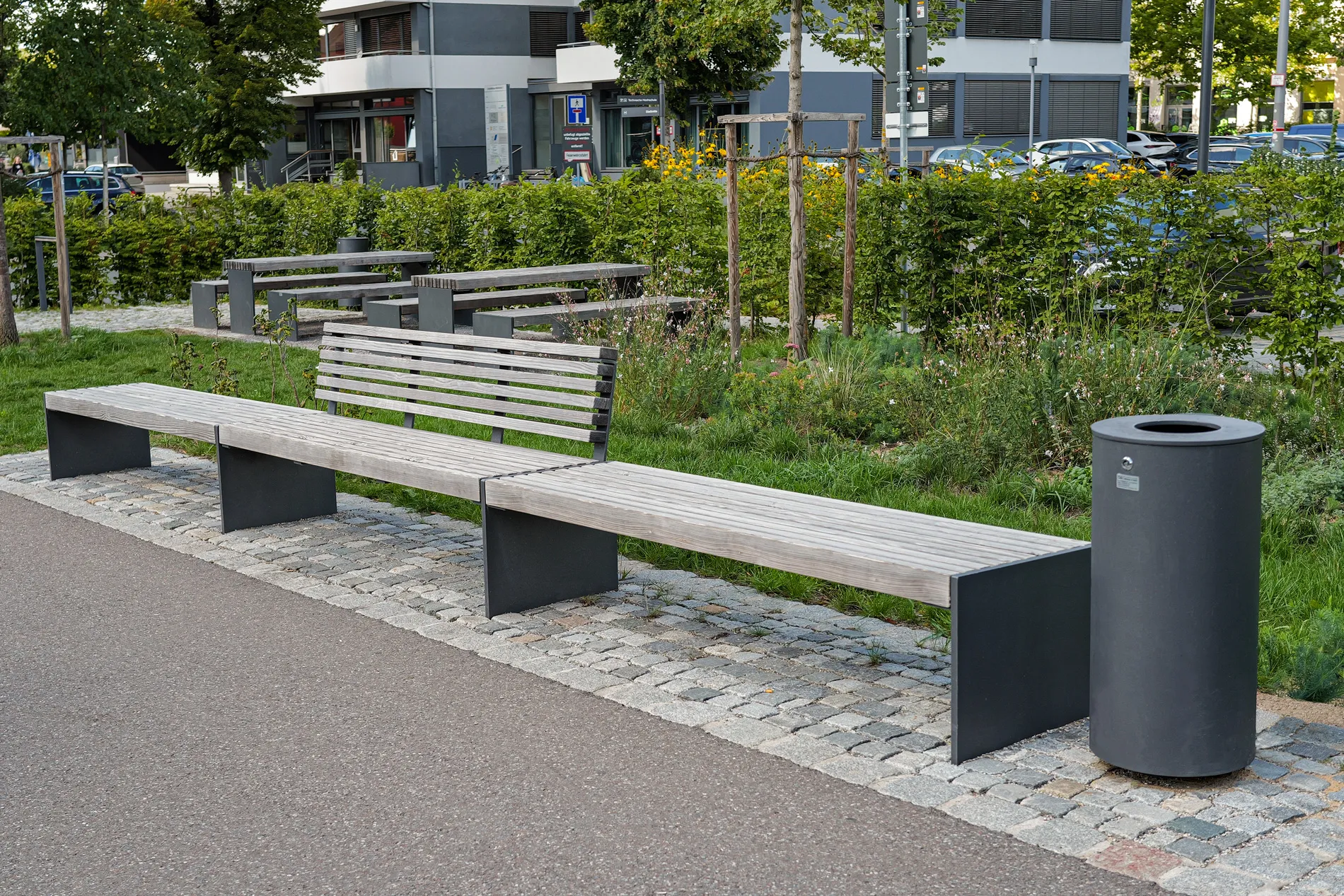 Attraktive Aufenthaltsflächen in Städten gestalten – Stadtpark Neumarkt